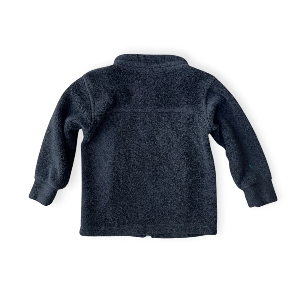 Columbia Baby Black Steens Mountain Full Zip Fleece Jacket 12-18 Months